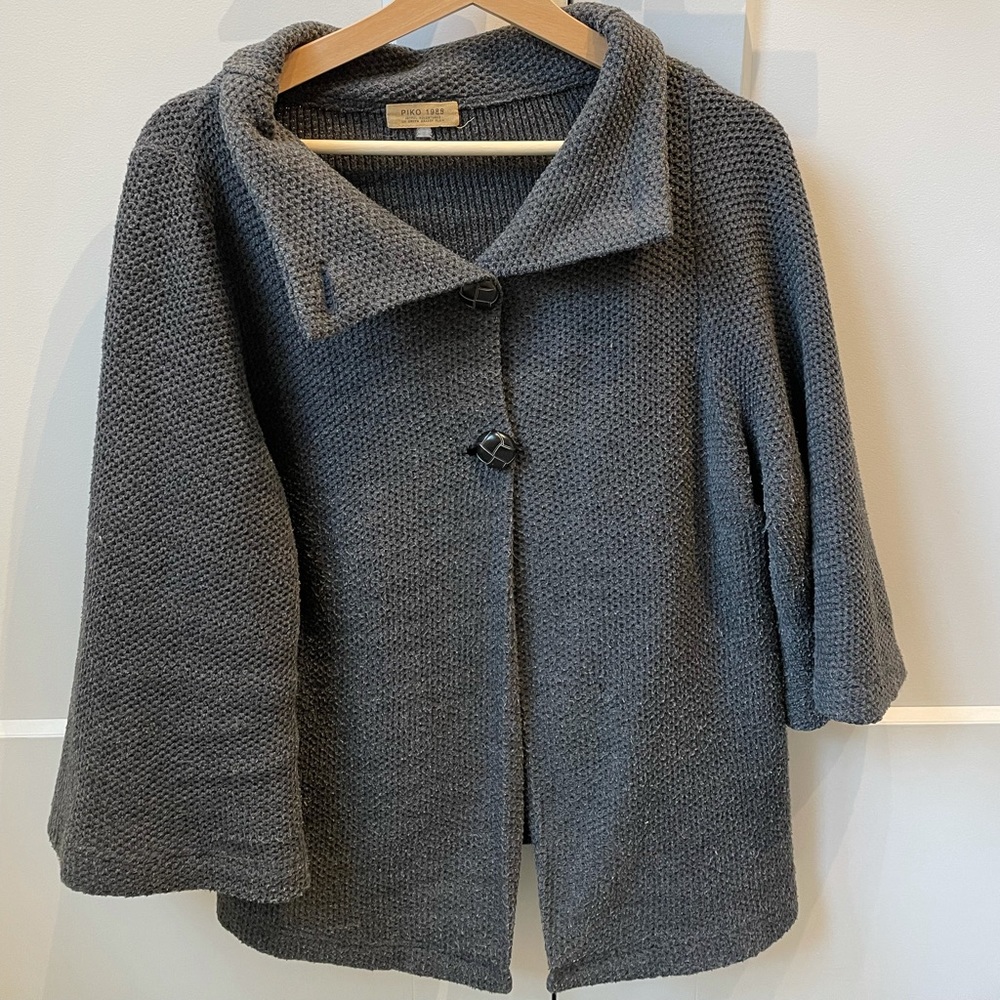 PIKO-size Large Grey Cardigan